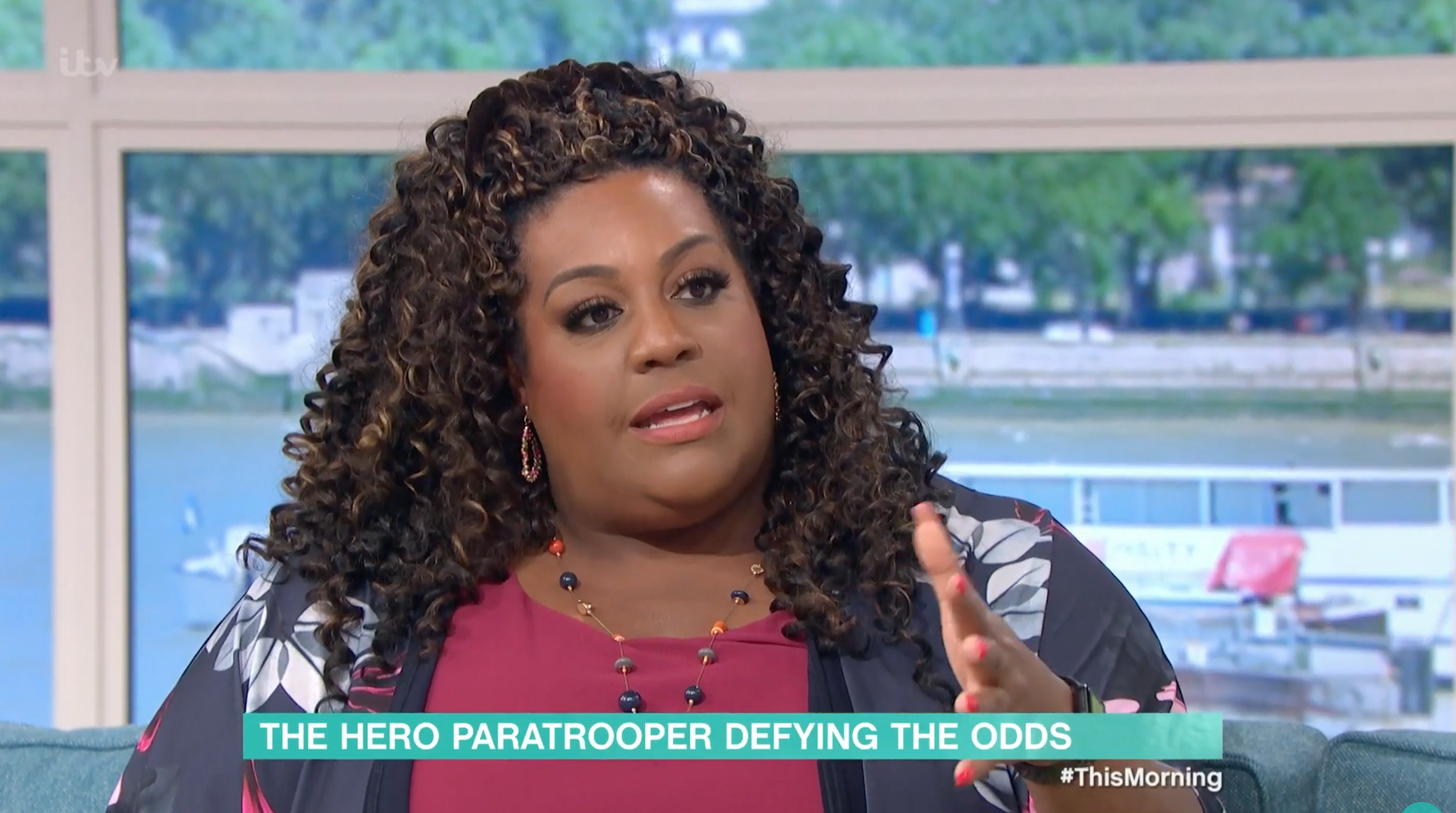 Alison hammond this morning: Host under fire for war veteran intrevewi