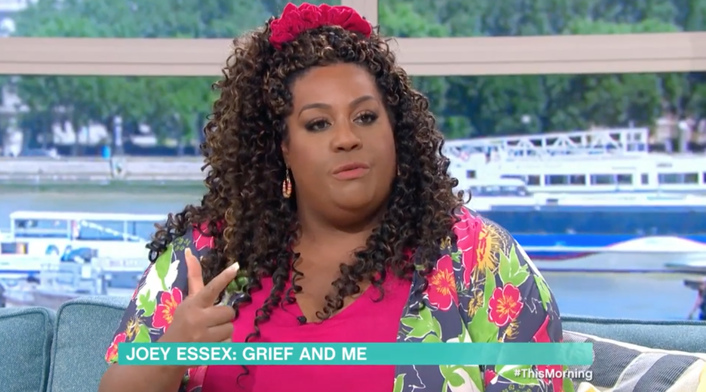 This morning star Alison Hammond became emotional while interviewing Joey Essex