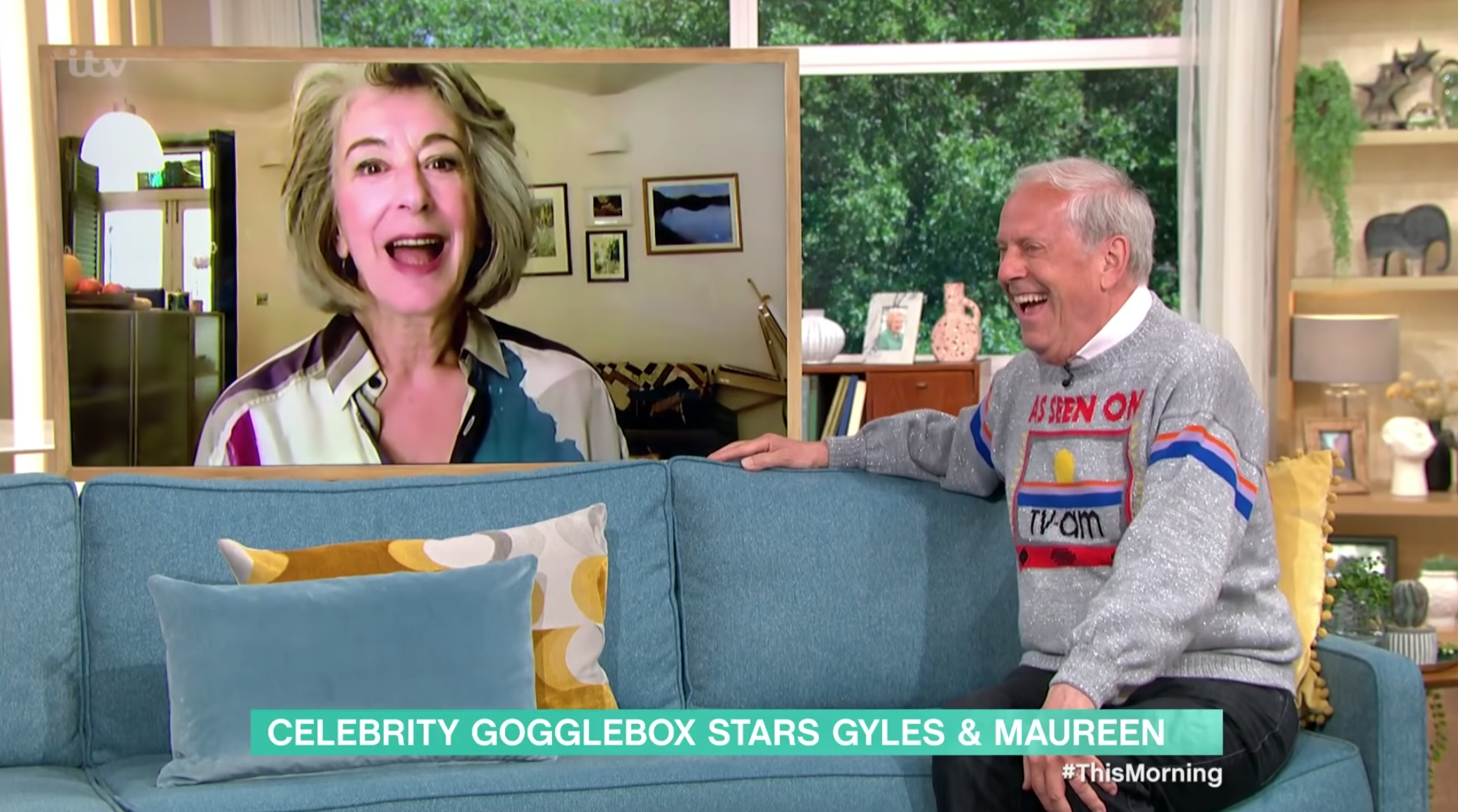 Celebrity Gogglebox 2021 star Maureen Lipman 