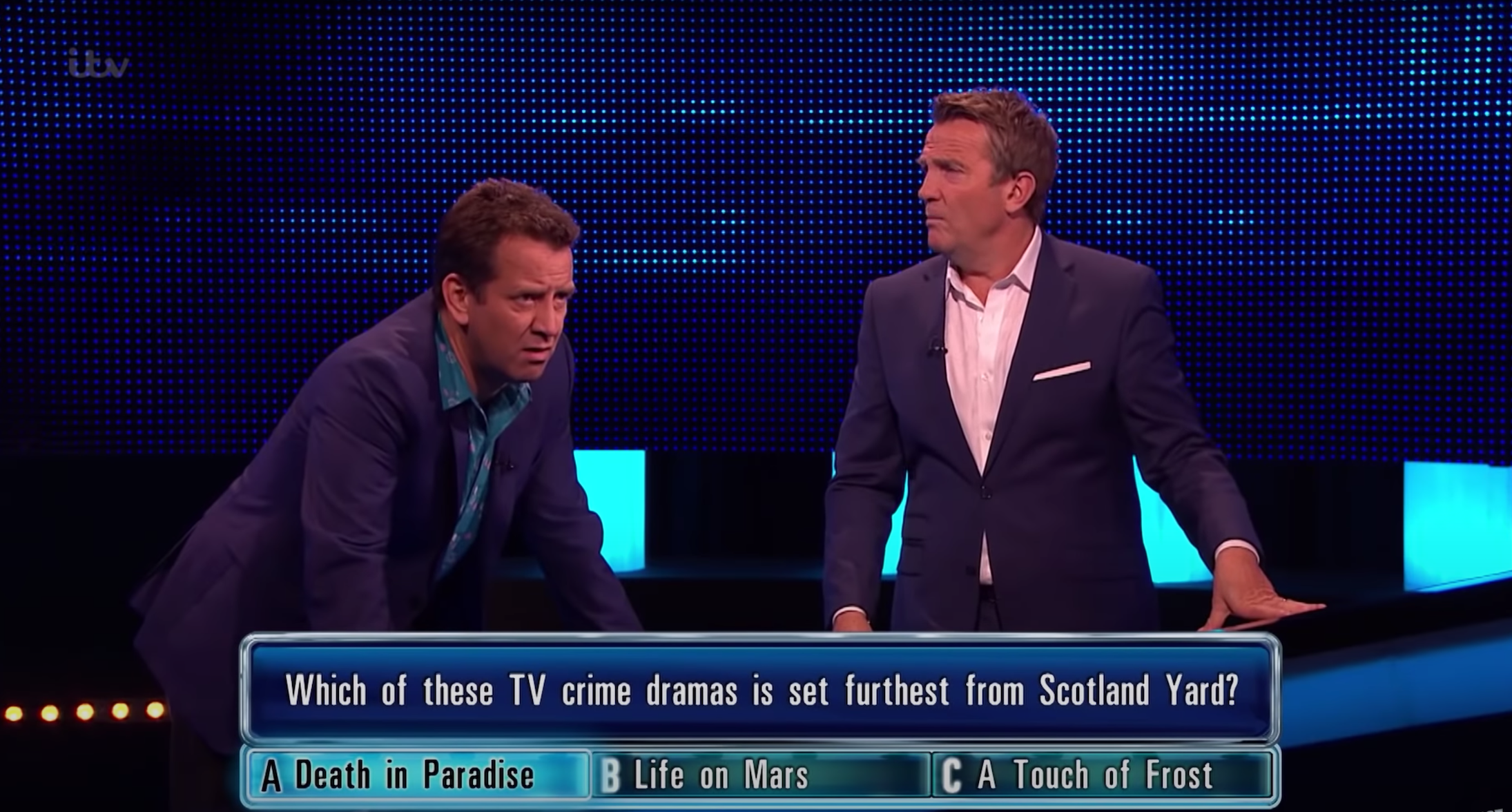 Mark Pougatch Euros 2021 star on The Chase