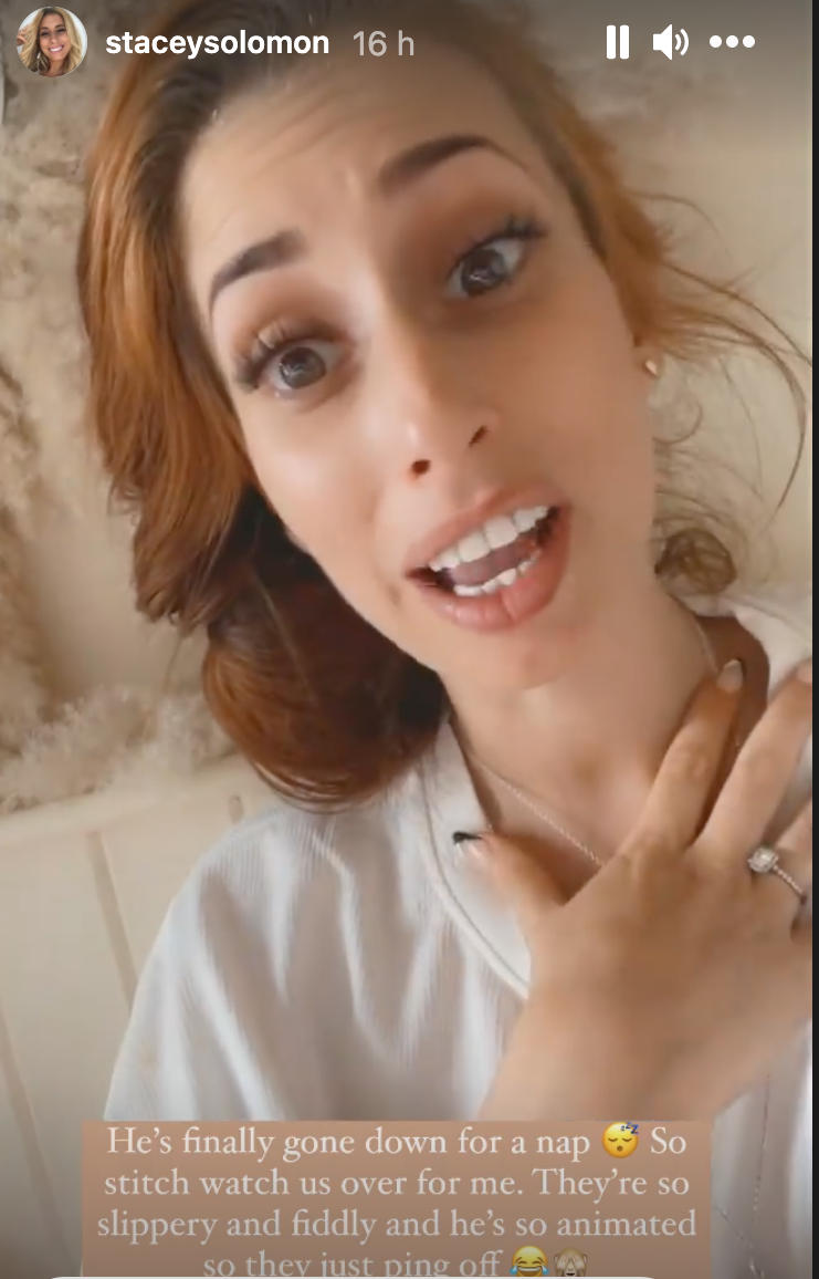 Stacey Solomon son Rex