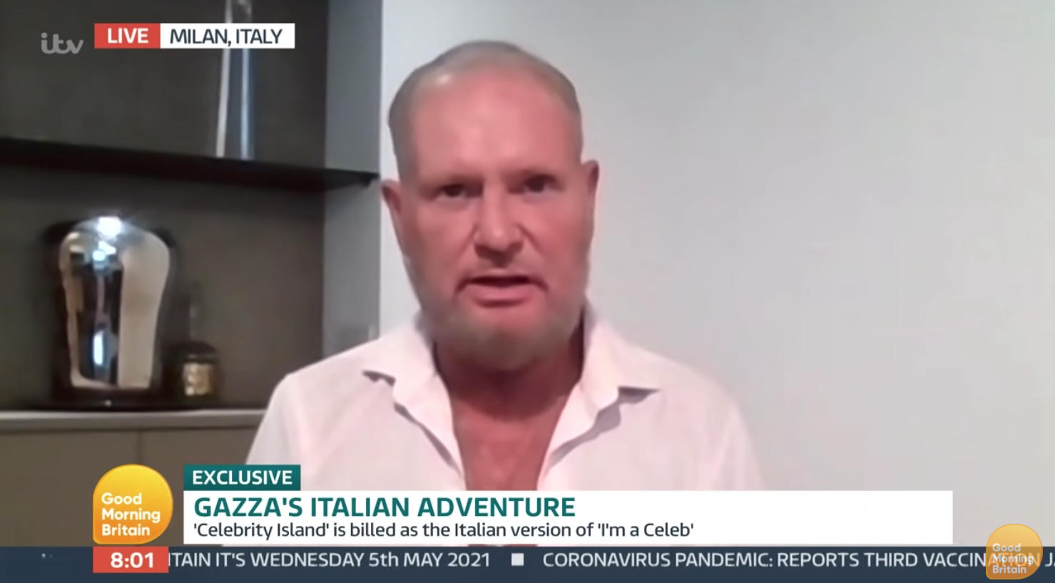 Paul Gascoigne now