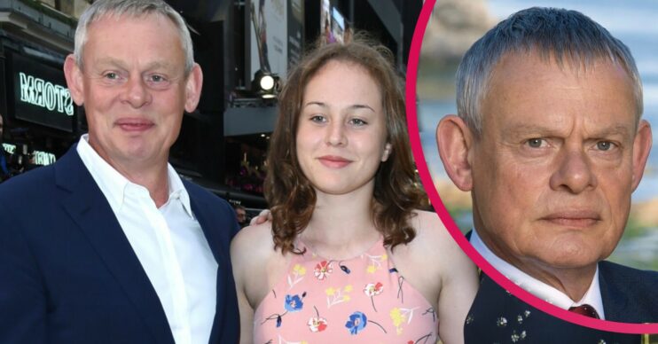 Martin Clunes' daughter Emily