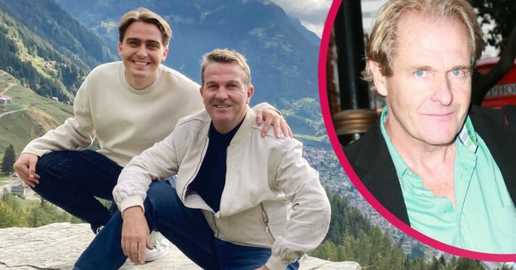 The Larkins on ITV1 cast with Bradley Walsh, son Barney and Robert Bathurst