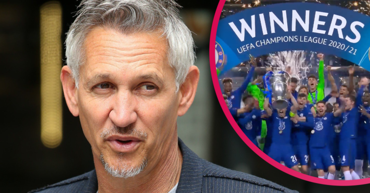 how old is Gary Lineker and why did he quit Champions League