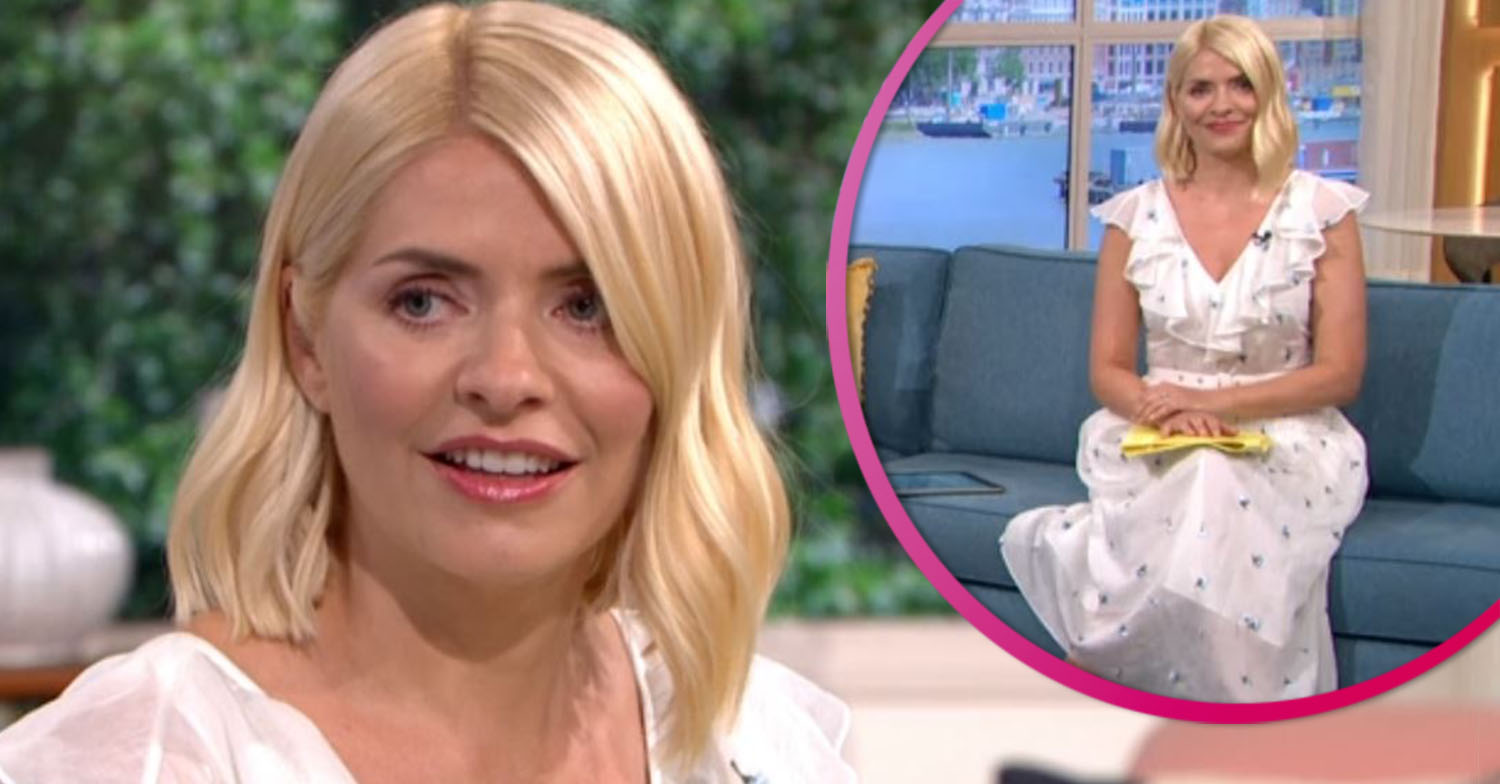 Holly Willoughby dress today