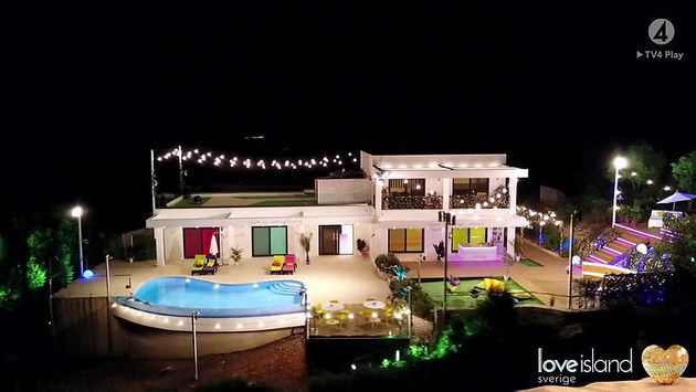 Love island villa sweden