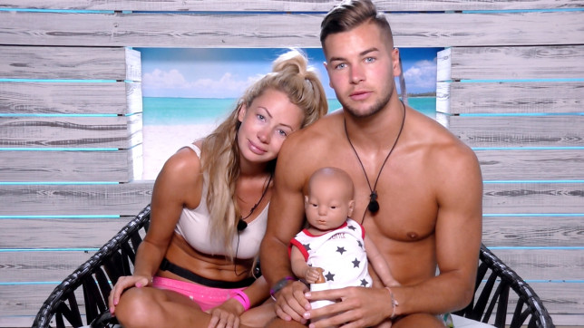Chris Hughes Olivia Attwood and Cash Hughes