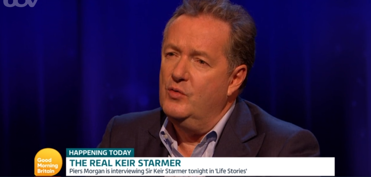 Piers Morgan on GMB