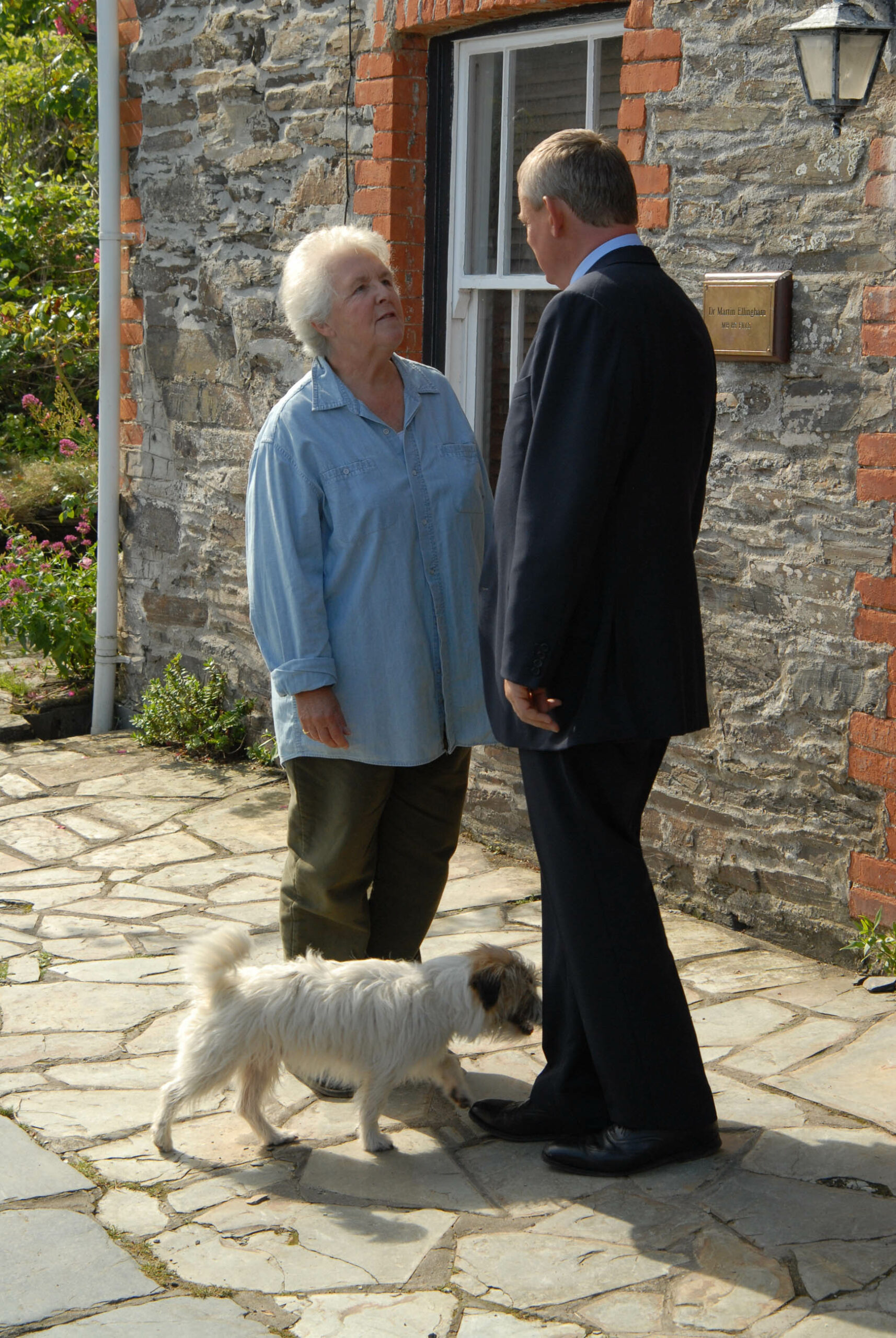 Why was Aunt Joan killed in Doc Martin?