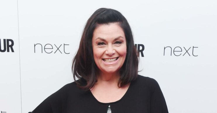 Dawn French new hairstyle