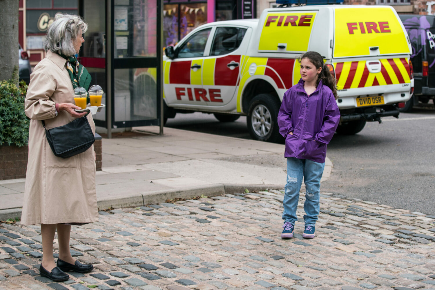 Coronation Street Hope and Evelyn