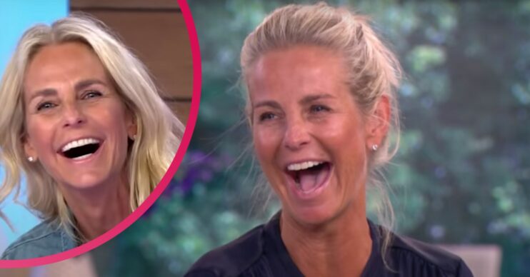 Ulrika Jonsson gets dolled up for a 'date' with a mystery "gentleman" - but insists on Instagram they're just friends