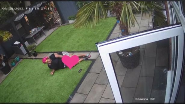 Alison Hammond fall