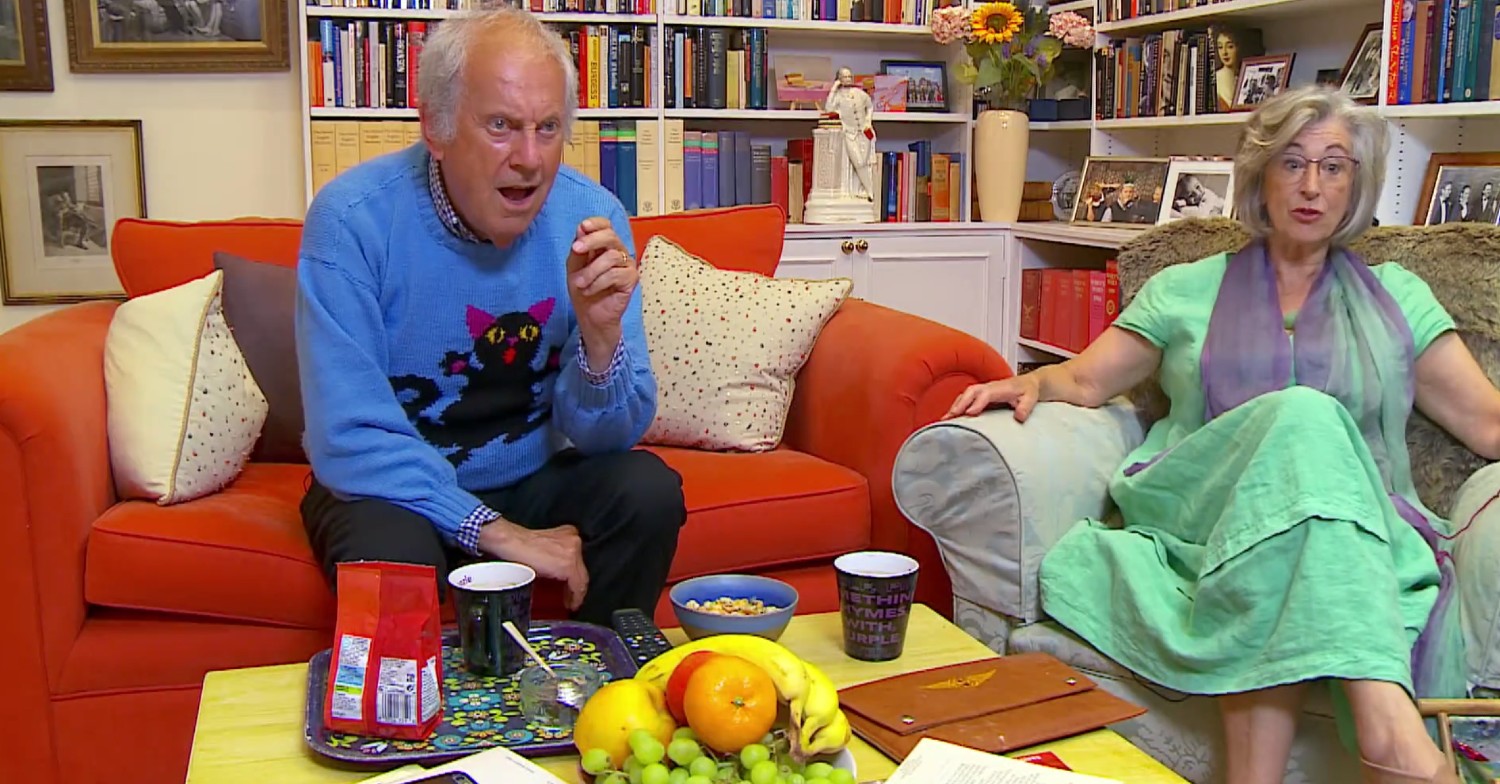 Gyles Brandreth and Maureen Lipman