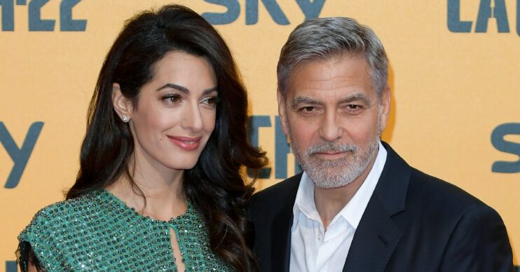 George Clooney and wife Amal