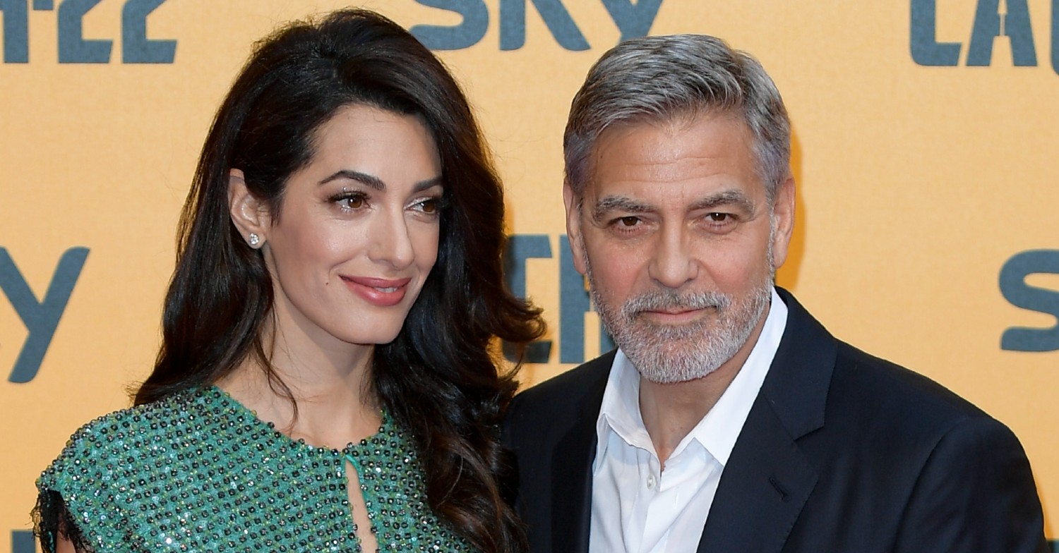 George Clooney and wife Amal