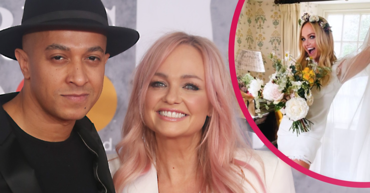 Emma Bunton wedding dress