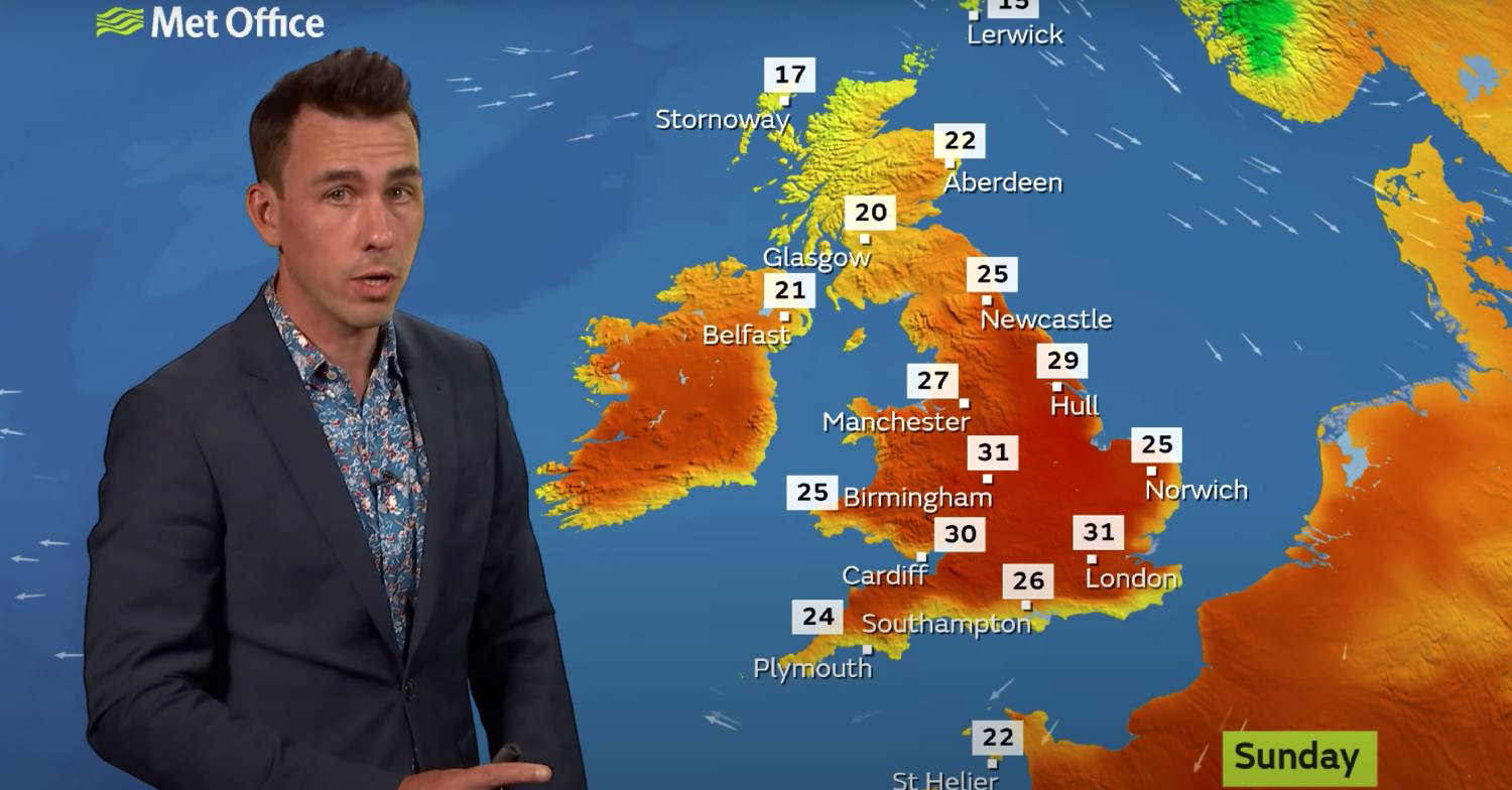 UK weather: Heat warnings as Met Office forecasts sizzling high of 31C this weekend