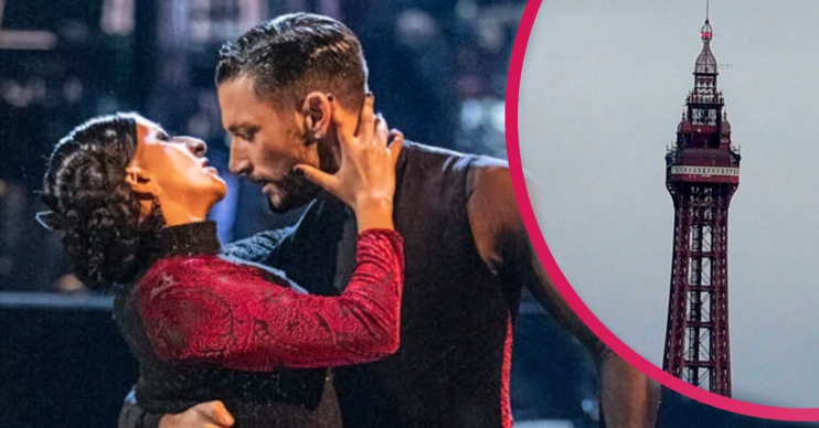 Ranvir Singh and Giovanni Pernice smoulder on Strictly Come Dancing in the shadow of Blackpool Tower