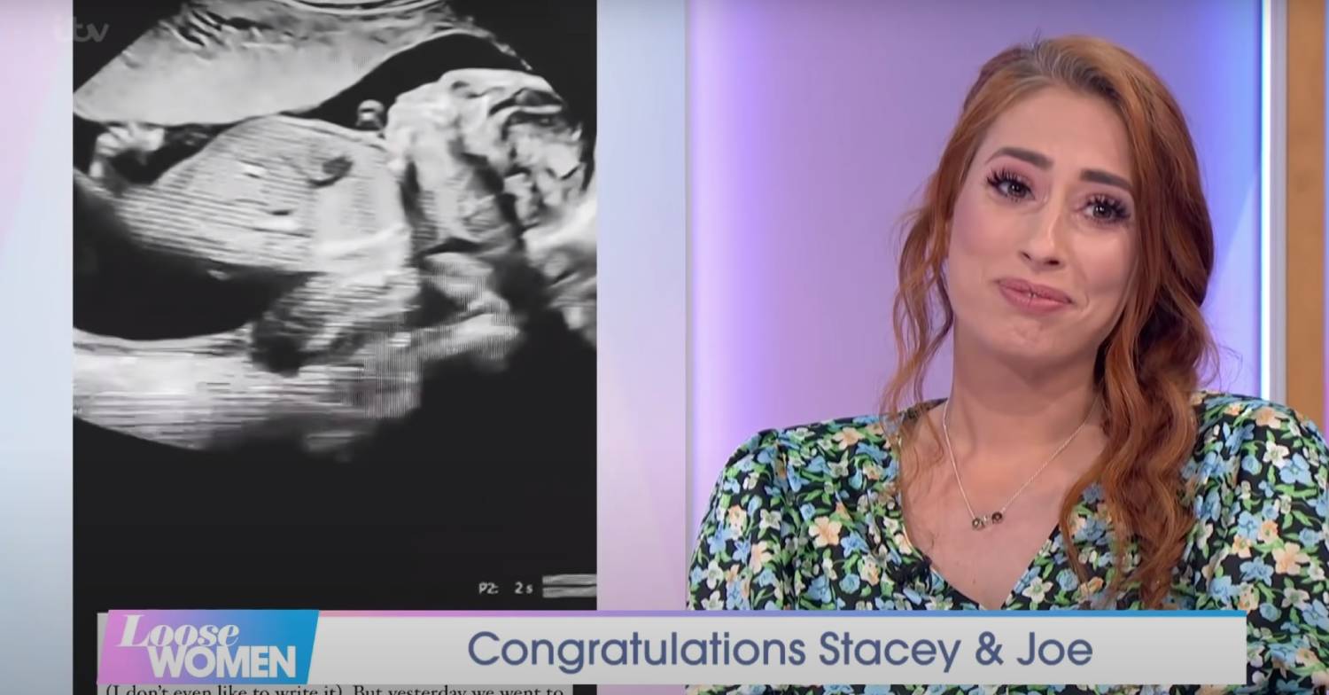 Stacey Solomon opens up about her pregnancy on Loose Women