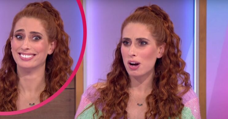 Stacey Solomon loose women she thought she'd 'pooed herself' first time she menstruated