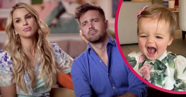 Spencer Matthews and wife Vogue Williams open up about 'fat maggot' baby Gigi