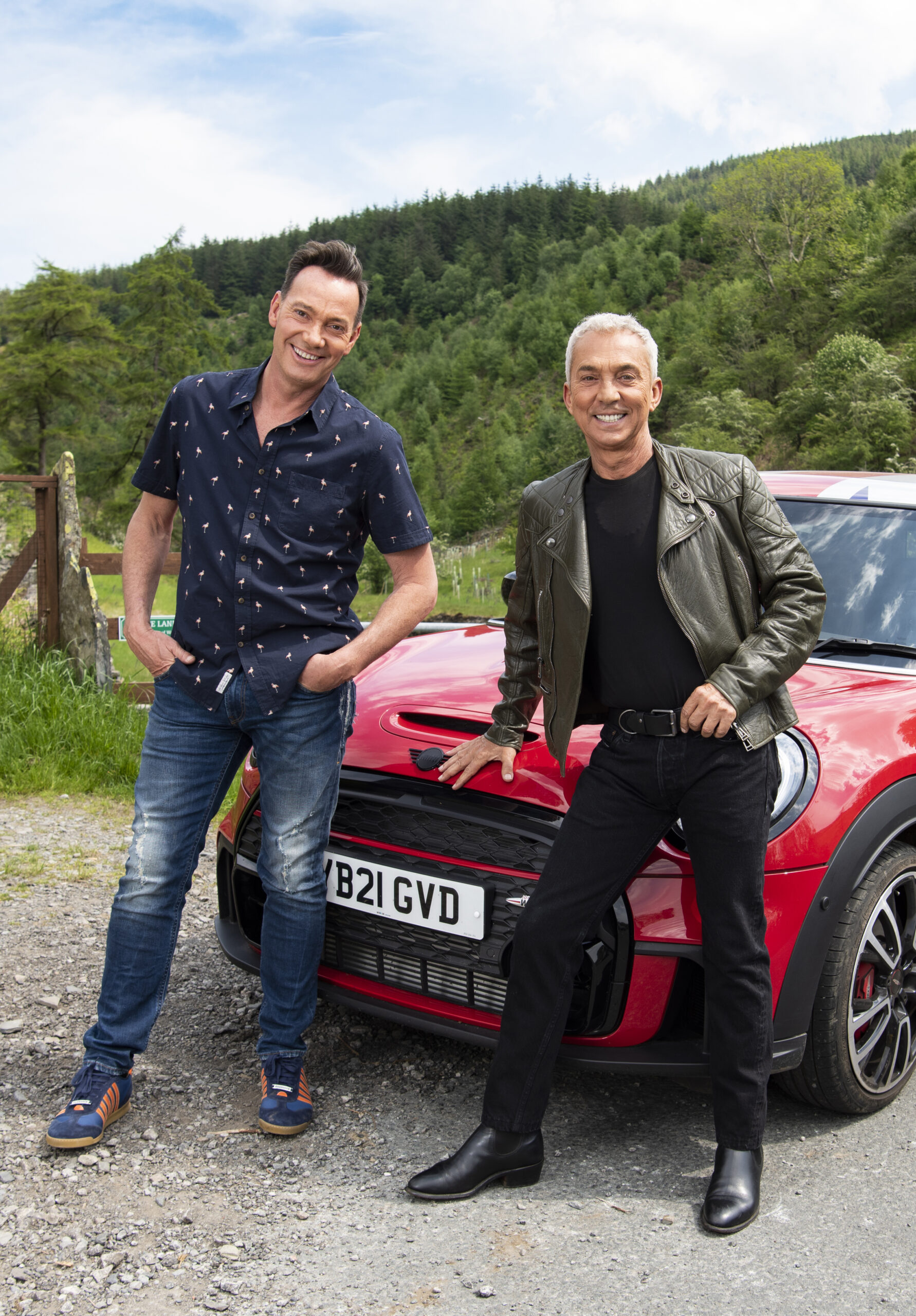 Craig and Bruno on their Great British Road Trips