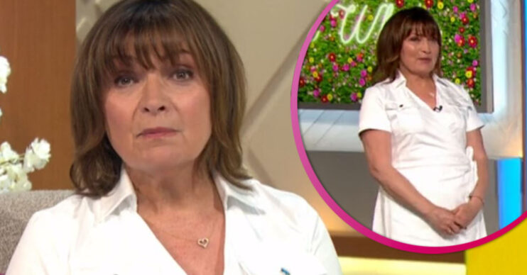 Lorraine Kelly dress today