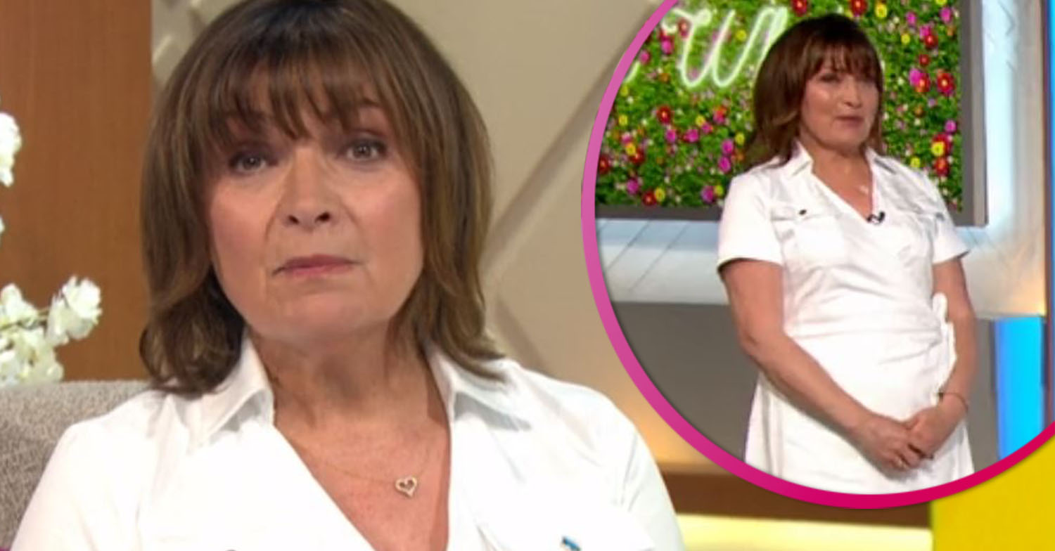 Lorraine Kelly dress today