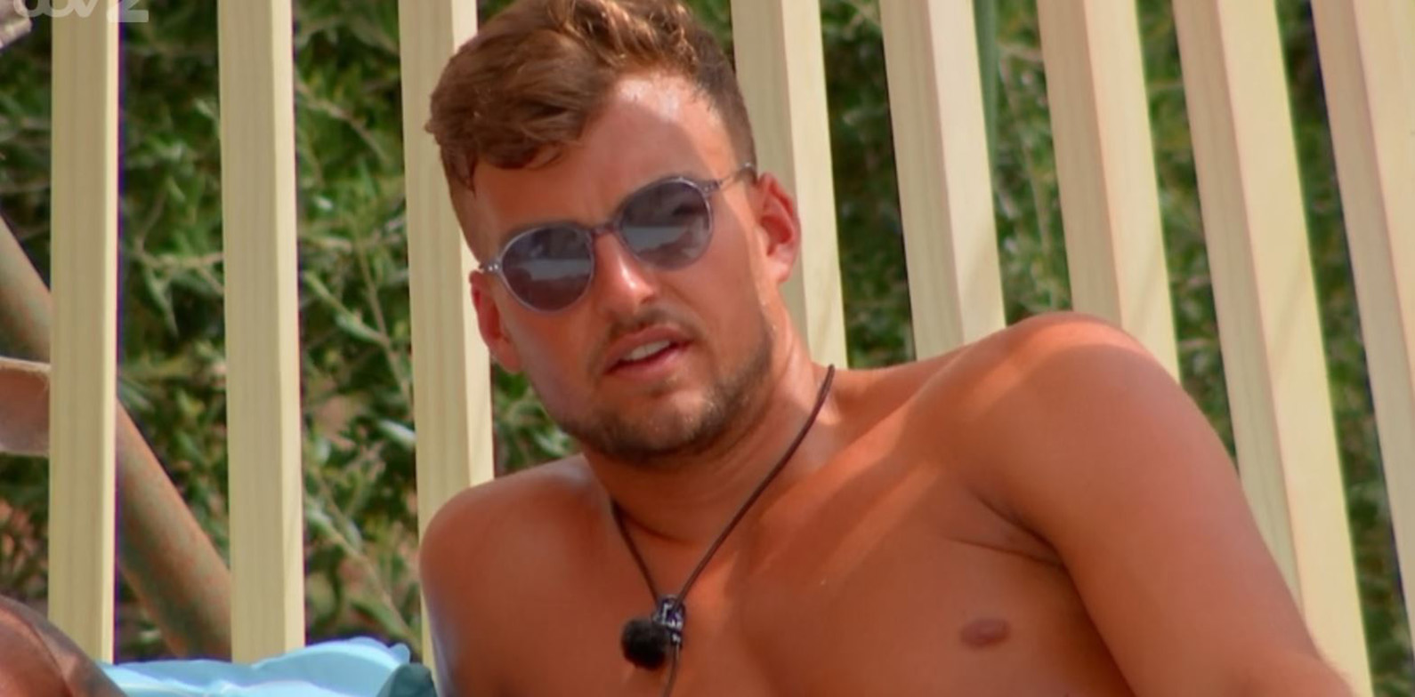 Love Island star Hugo in Casa Amor