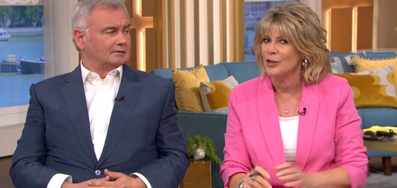 Ruth Langsford and Eamonn Holmes on This Morning
