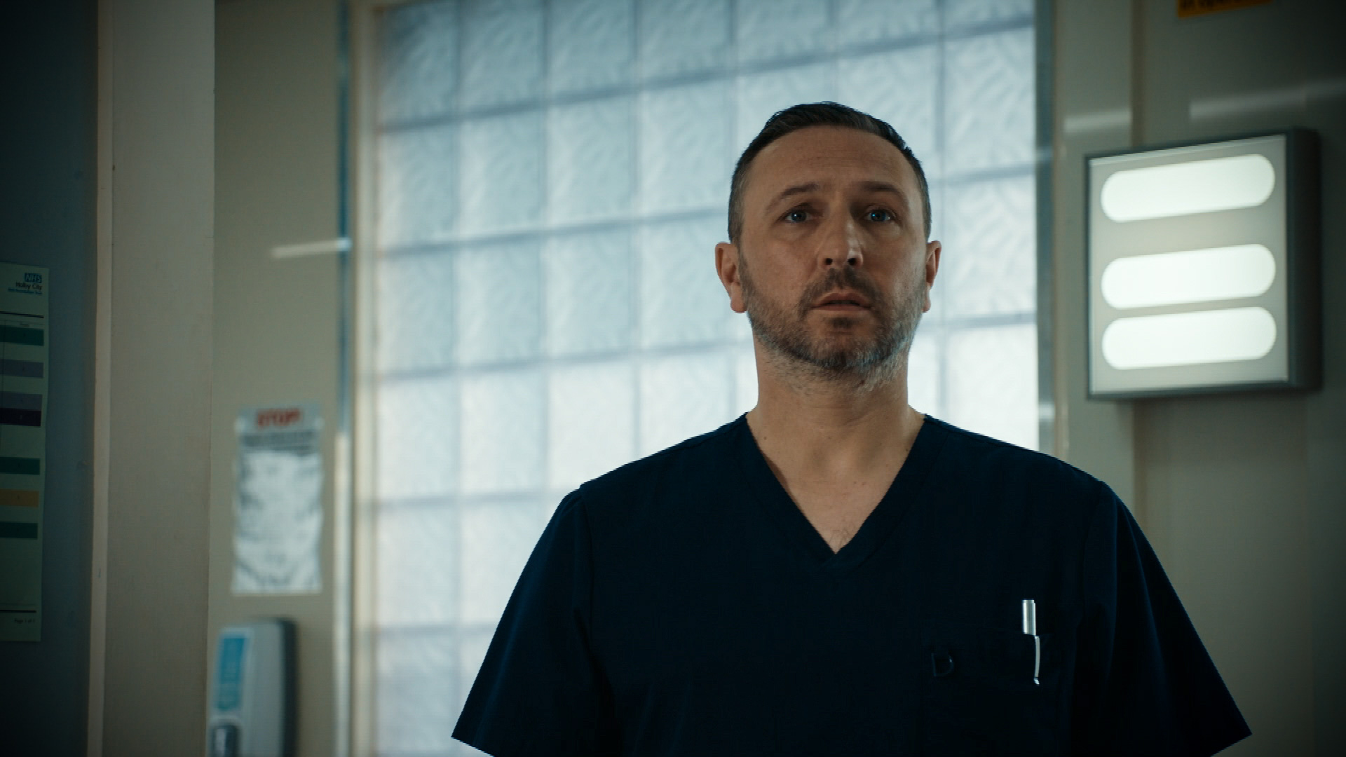 Holby City spoilers Adrian Fletcher 