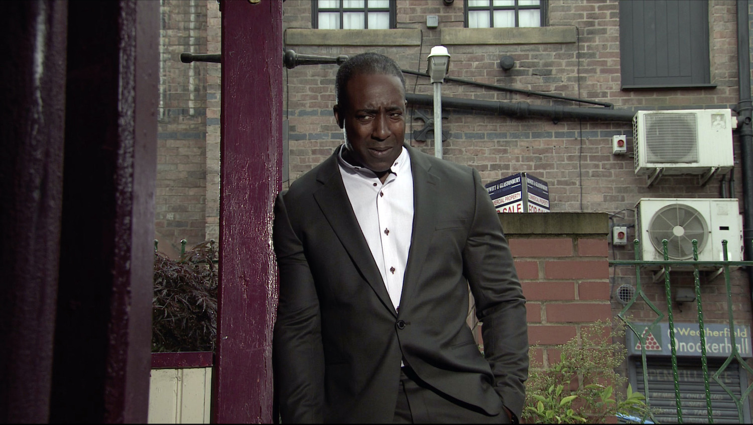 Ronnie Bailey looks suspicious 