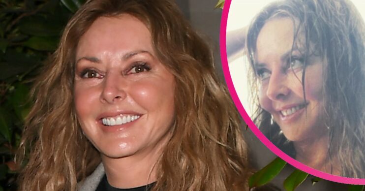 Carol Vorderman bikini photos