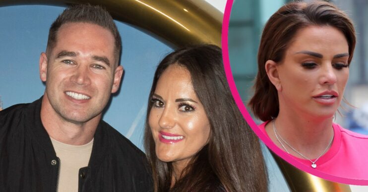 Kieran Hayler and MIchelle Penticost have first baby together