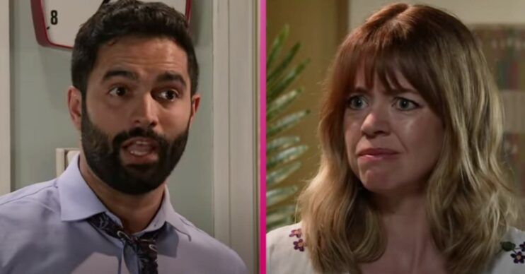 Coronation Street Imran and Toyah
