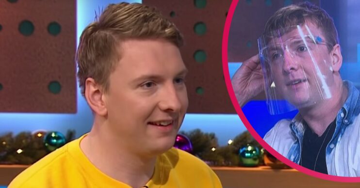 Joe Lycett wore a visor on Channel 4