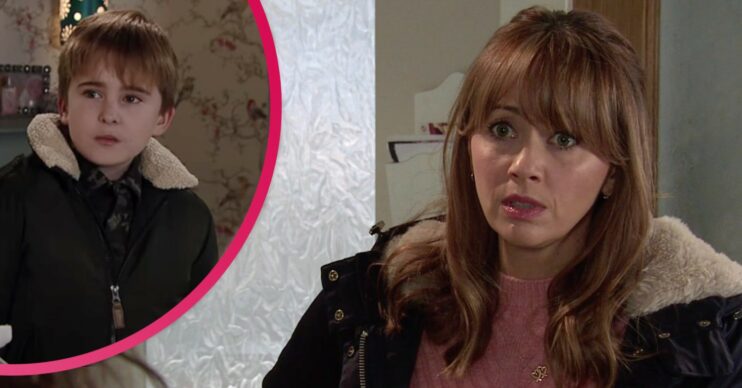 Coronation Street Maria Liam Connor Samia Longchambon