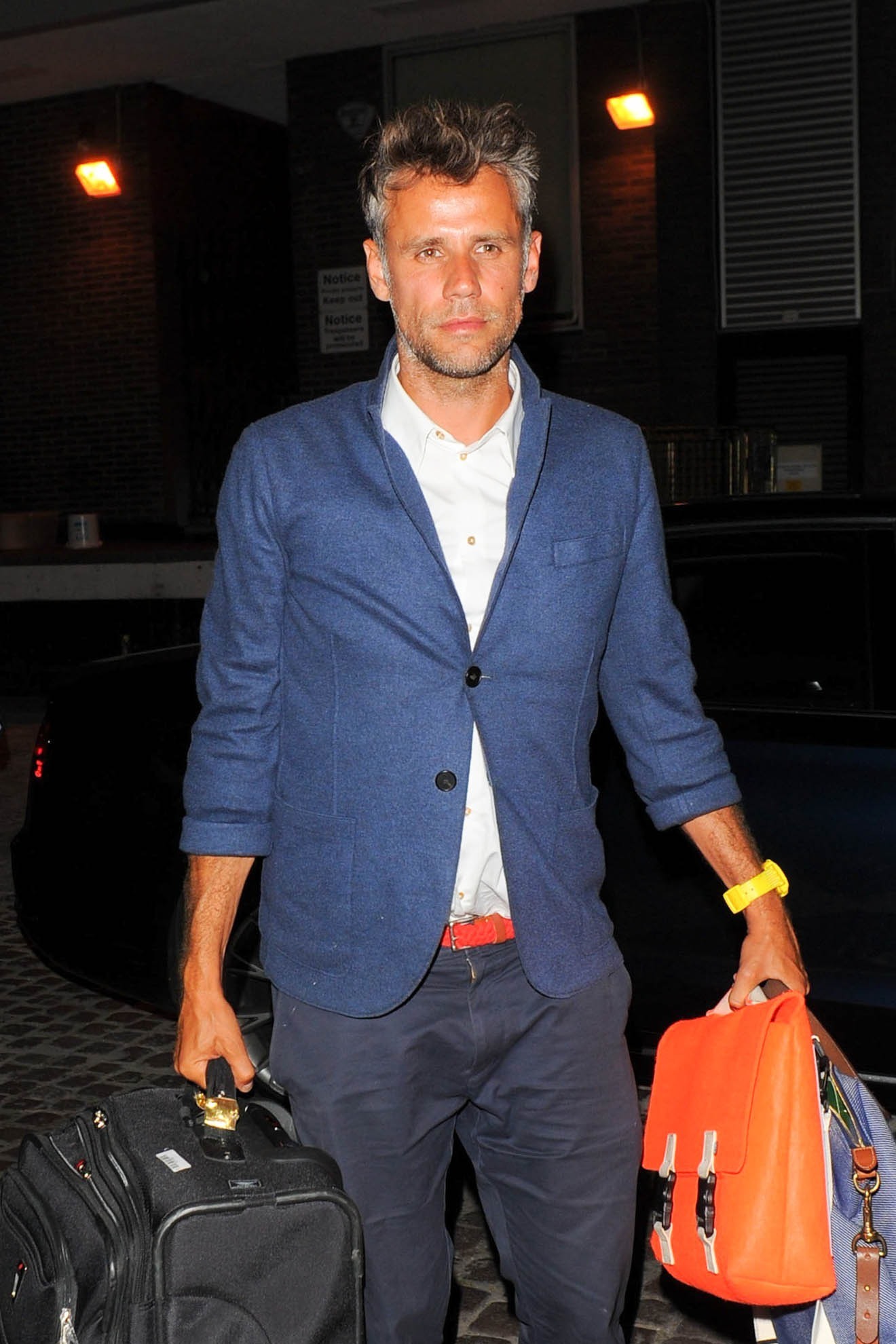 Richard Bacon on Good Morning Britain has had a chequered career