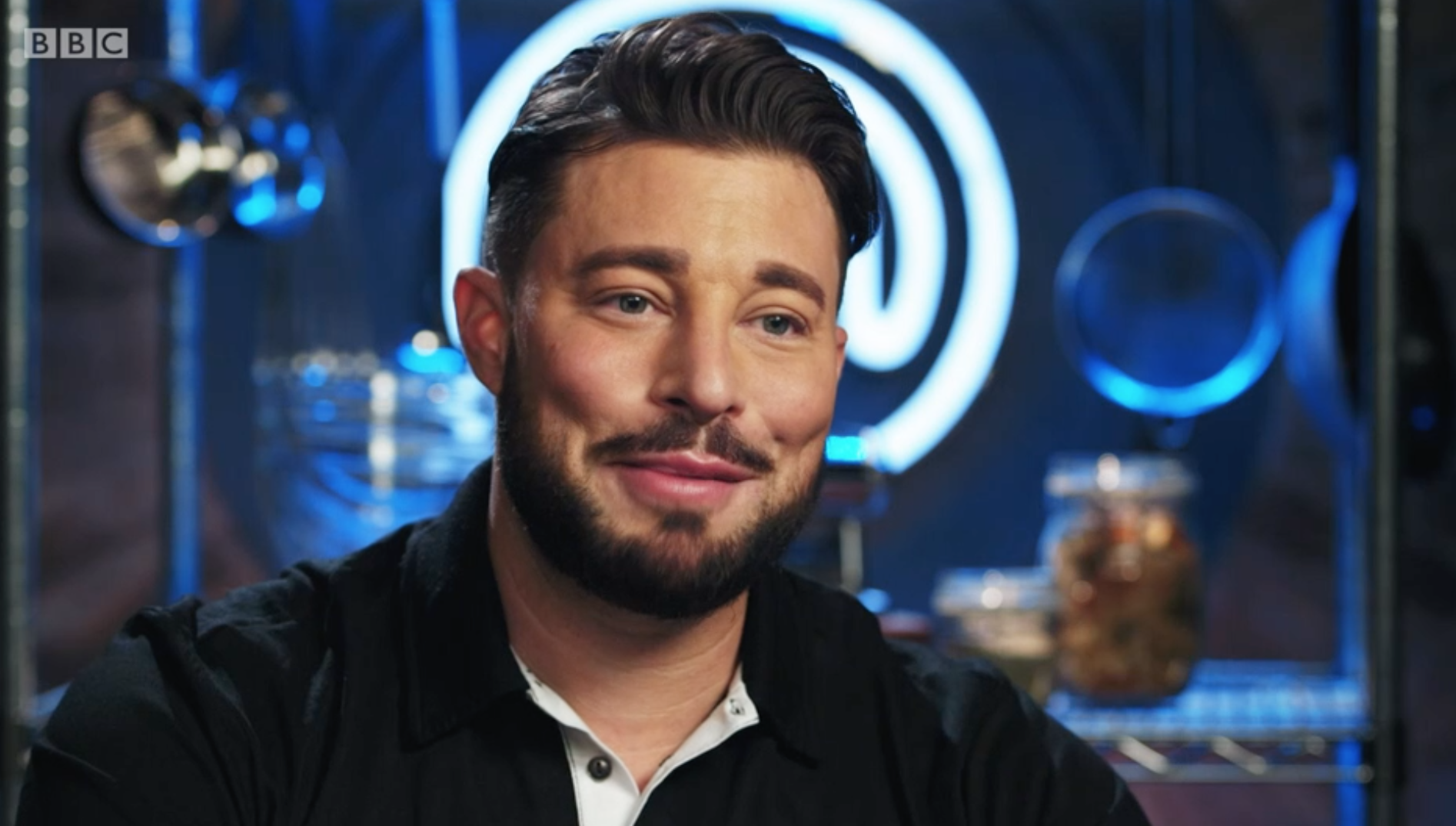 Duncan James appeared on Celebrity MasterChef but viewers were drawn to his eyebrows