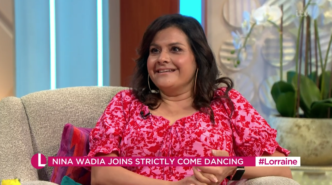 Nina Wadia was revealed as the 11th celebrity on Strictly Come Dancing