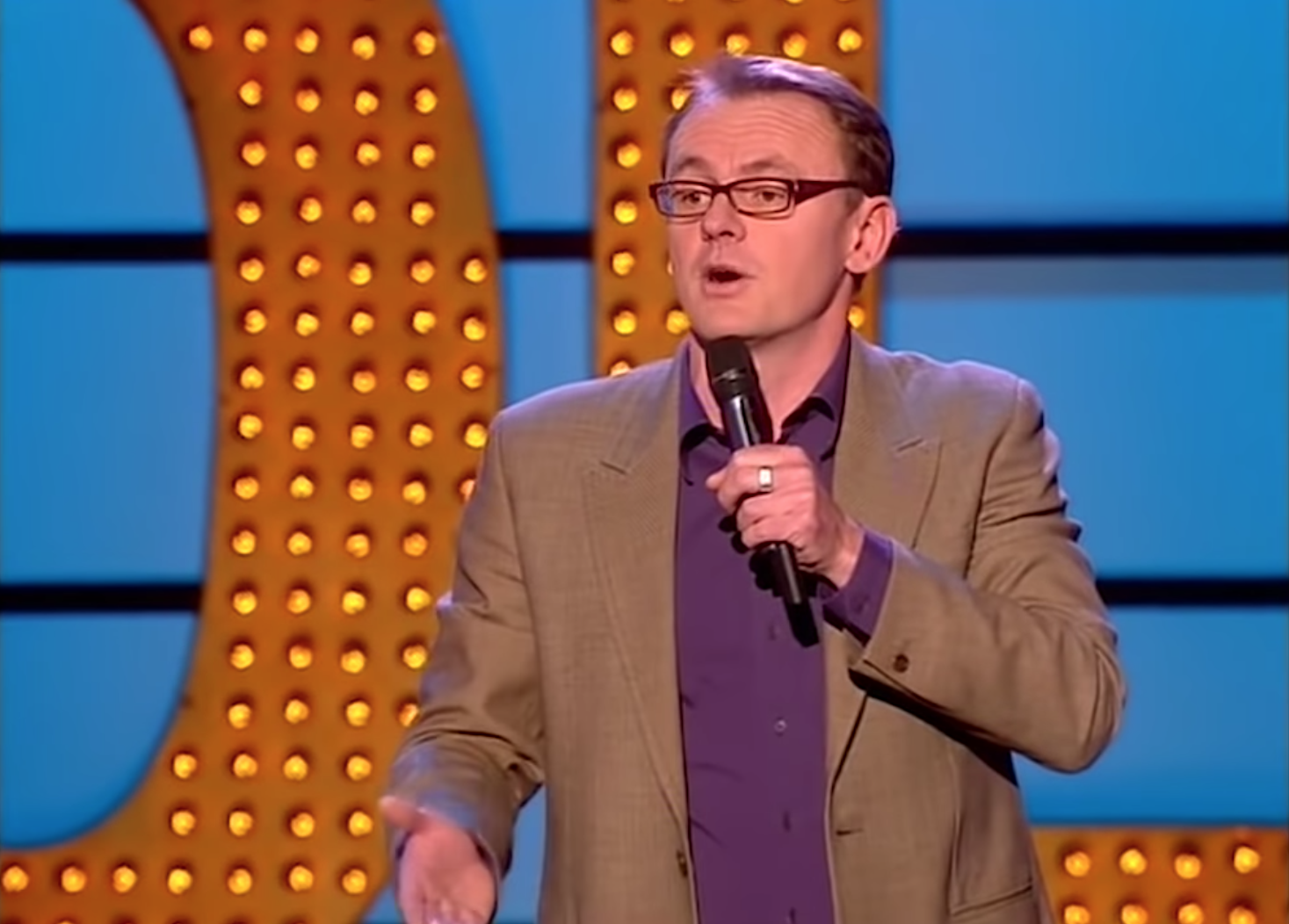 The comedian Sean Lock was renowned for us hilariously surreal jokes