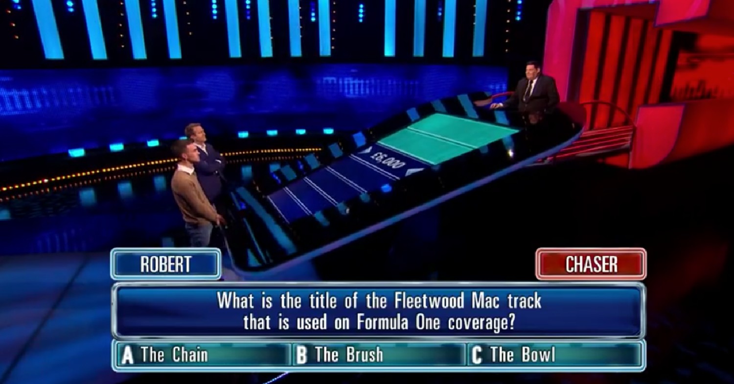 The Chase stars bradley Walsh and Mark Labbett