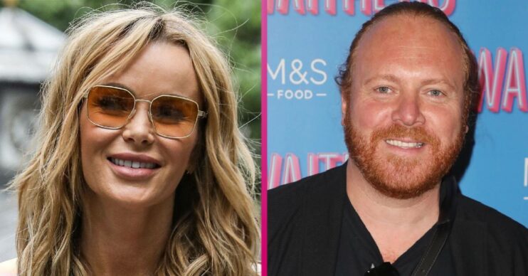 Amanda Holden amused on Instagram over Keith Lemon holiday pic