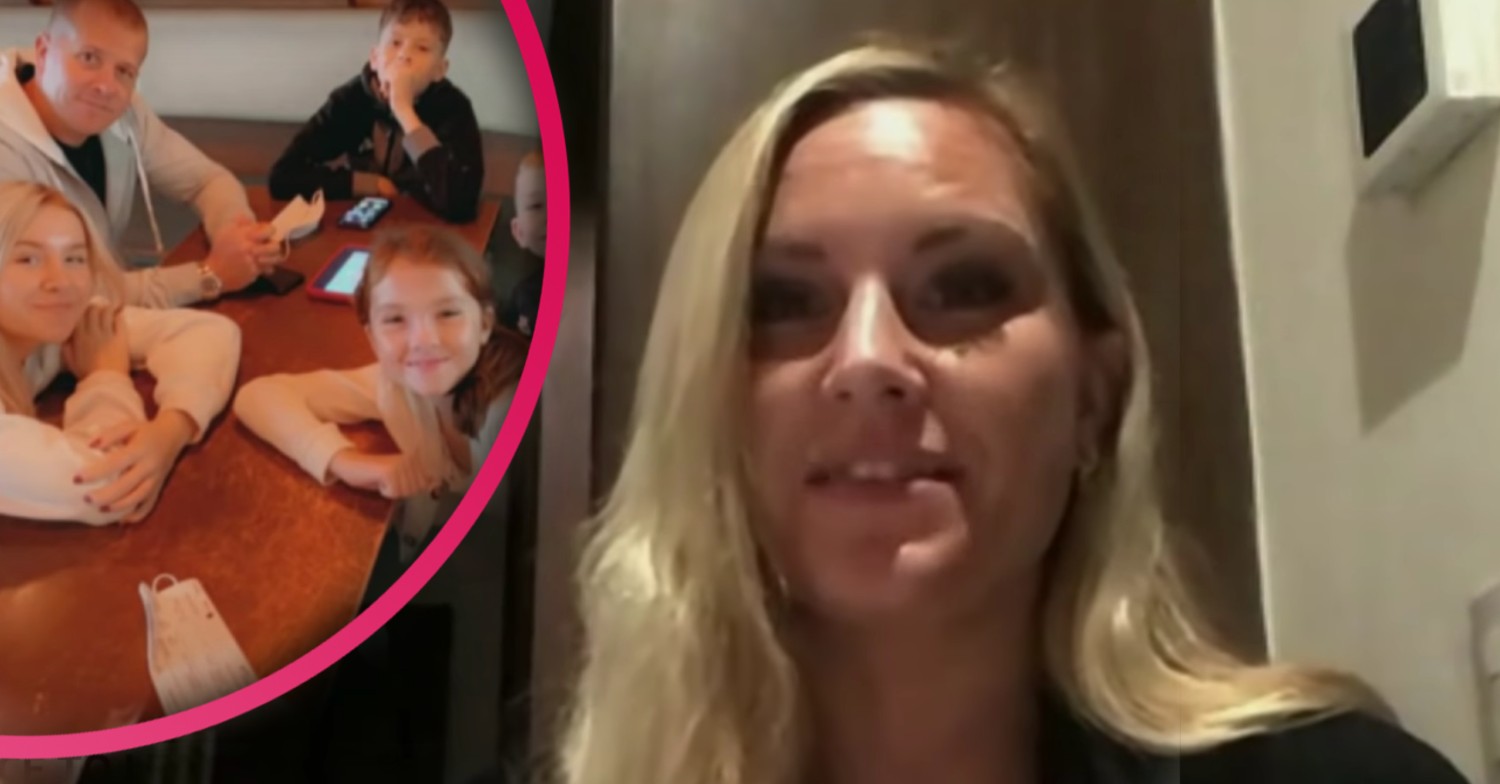 Rebecca Dean and her family appear on GMB via facetime from Mexico