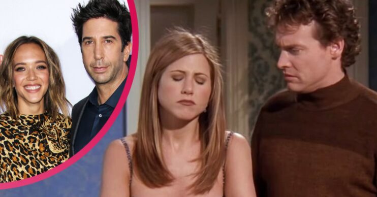 Jennifer Aniston and David Schwimmer