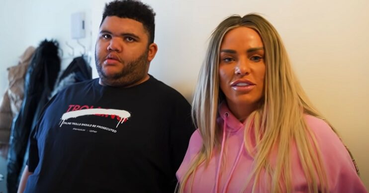Katie Price and son Harvey