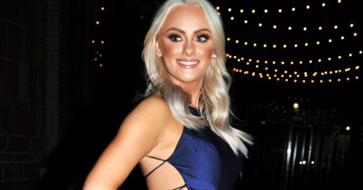 Katie McGlynn dressed up for a night out