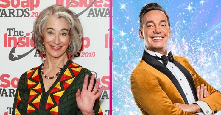 coronation street star maureen lipman strictly come dancing comp